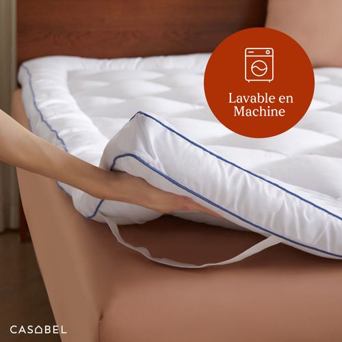 Surmatelas Douceur 180 X 200 Cm En Microfibre