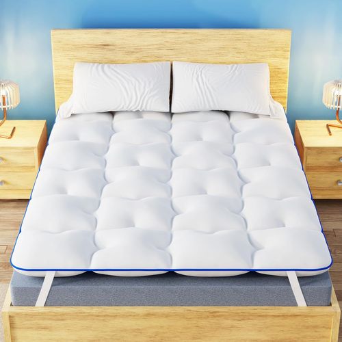 Surmatelas Diamant 140 X 200 Cm En Microfibre