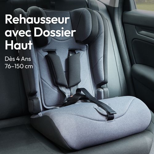 Mobelys Siège Auto Bébé 76-105 Cm 36 Kg, I-size Booster 100-150 Cm