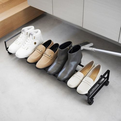 Etagère à Chaussures Sur Roulettes L83,5 Cm