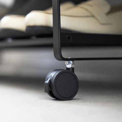 Etagère à Chaussures Sur Roulettes L83,5 Cm