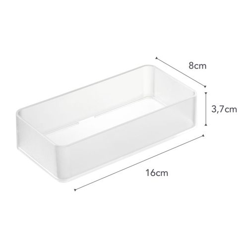 Set De 2 Rangements Empilables Tower 16 X 8 X 3,7 Cm