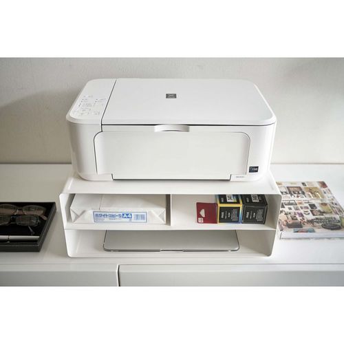 Organisateur De Bureau Tower Printer Blanc