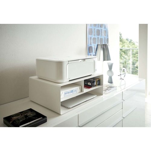 Organisateur De Bureau Tower Printer Blanc