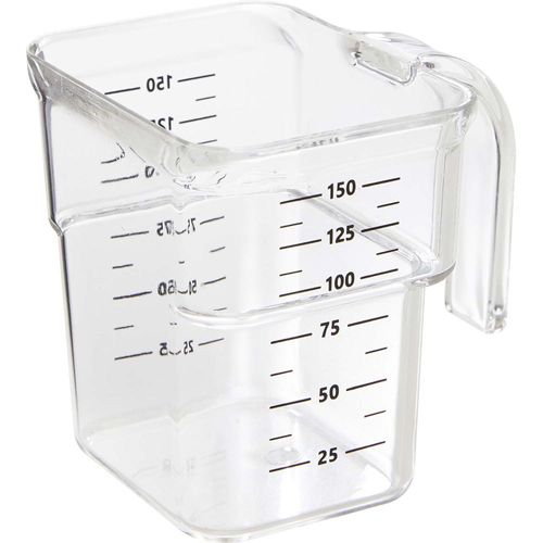 Boite à Croquettes En Plastique Avec Verre Doseur Pet Blanc