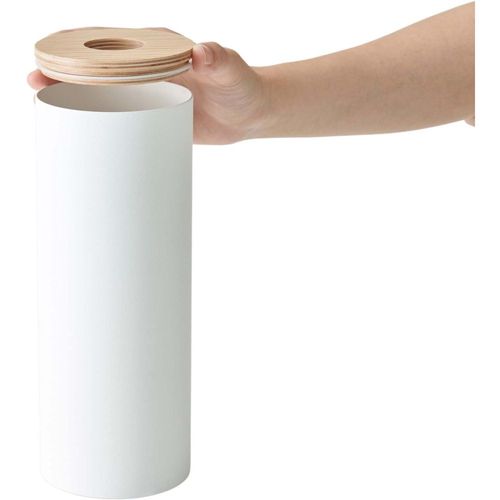 Boîte à Mouchoirs Ronde En Métal Tissue