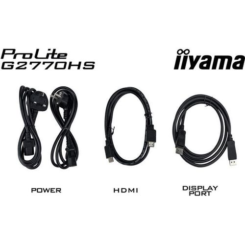 Ecran PC Gamer - 27 - Fhd - 180hz - Dalle Ips - 0,2ms - G2770hs-b1