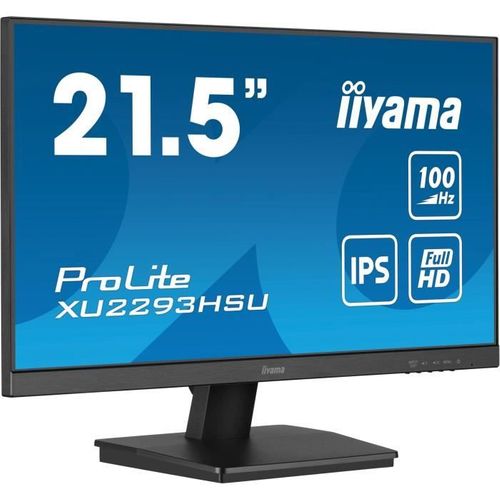 Écran PC - Xu2293hsu-b7 - 21,5 Fhd - Ips - 100hz - 1ms - USB Hub - Haut-parleurs - Noir