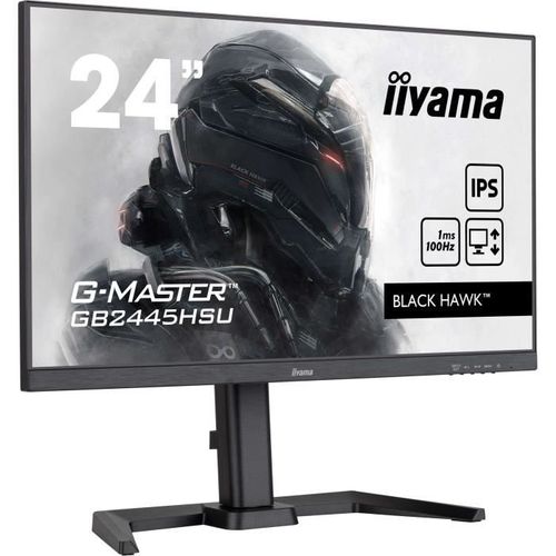 Écran PC - Gb2445hsu-b2 - 23,8 Fhd - Ips - 100hz - 1ms - HDMI/dp/usb Hub - Noir
