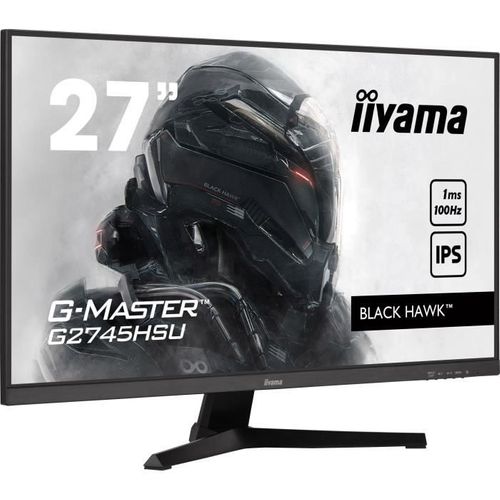 Écran PC - G2745hsu-b2 - 27 Fhd - Ips - 100hz - 1ms - HDMI/dp/usb Hub - Noir