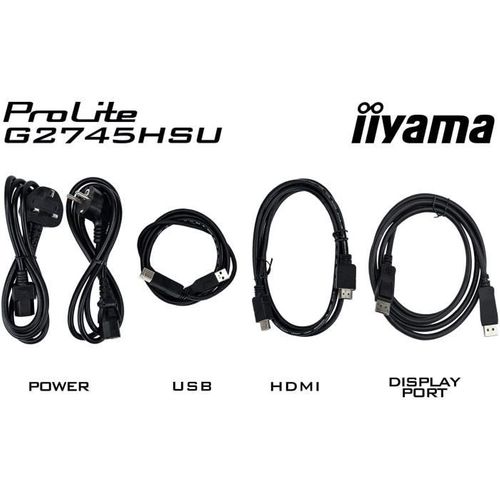 Écran PC - G2745hsu-b2 - 27 Fhd - Ips - 100hz - 1ms - HDMI/dp/usb Hub - Noir