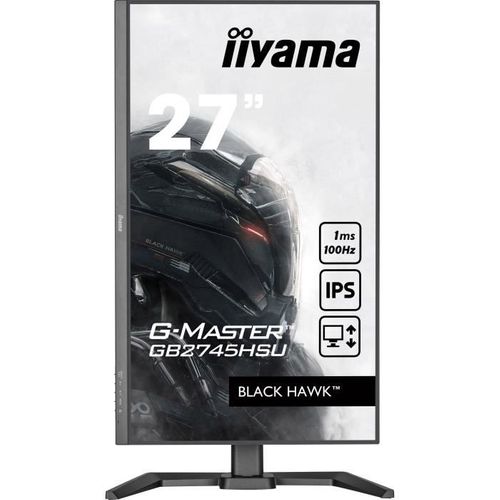 Écran PC - Gb2745hsu-b2 - 27 Fhd - Ips - 100hz - 1ms - HDMI/dp/usb Hub - Noir