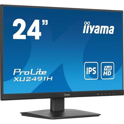 Écran PC - Xu2491h-b1 - 23,8 Fhd - Ips - 100hz - 0,5ms - HDMI/dp - Vesa 100x100 - Noir