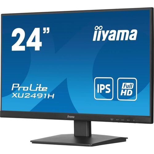 Écran PC - Xu2491h-b1 - 23,8 Fhd - Ips - 100hz - 0,5ms - HDMI/dp - Vesa 100x100 - Noir