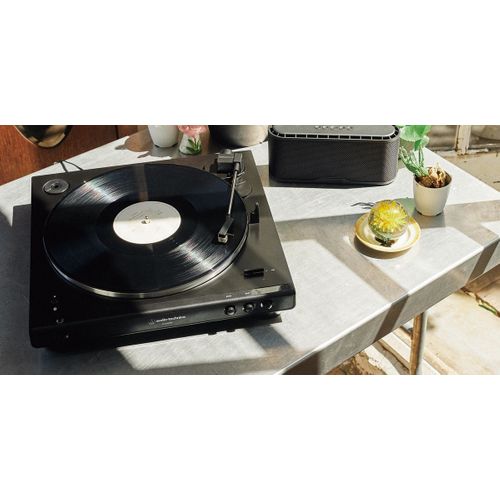 Platine Vinyle Tourne-Disque Noir At-lp60xbt