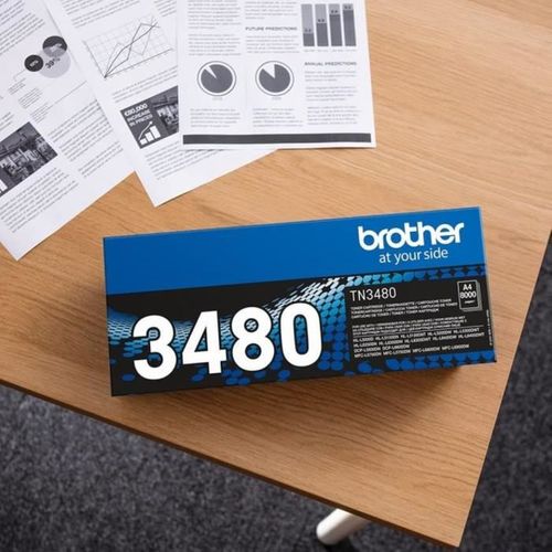 Cartouche De Toner  Tn3480 à Rendement Élevé - Noir