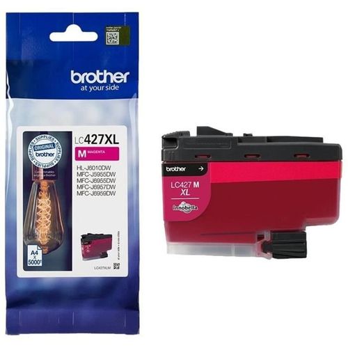 Cartouche D'encre Lc427xlm - Brother - Magenta - 5000 Pages - Pour Brother