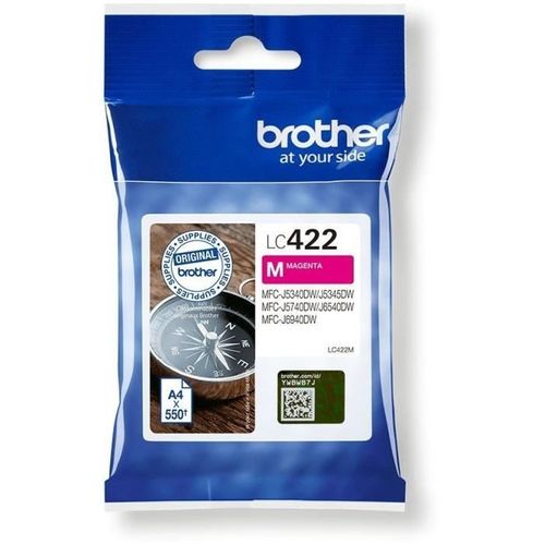 Cartouche Lc422m - Brother - Magenta - 550 P - Pour Business Smart