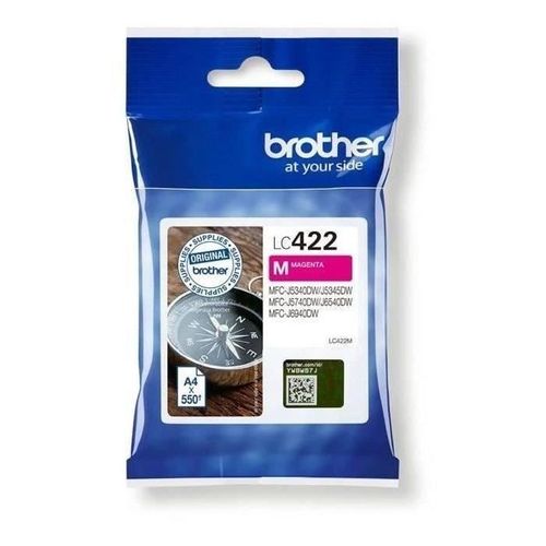 Cartouche Lc422m - Brother - Magenta - 550 P - Pour Business Smart
