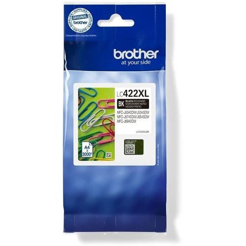 Cartouche Lc422xlbk - Brother - Noir - 3000p - Pour Business Smart