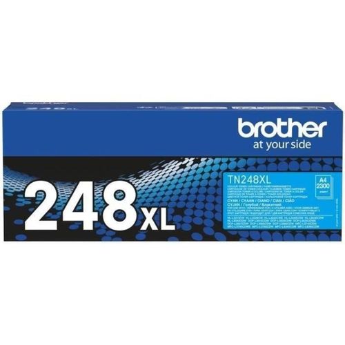 Toner Haute Capacité - Brother - Tn248xlc - Cyan - 2300 Pages