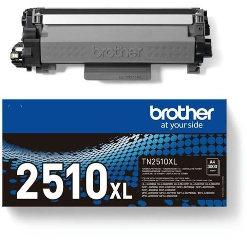 Toner Noir Haute Capacité Brother Tn2510xl - 3000 Pages