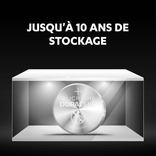 Lot De 4 Piles Spéciales Lithium Type Bouton Cr2016 3v