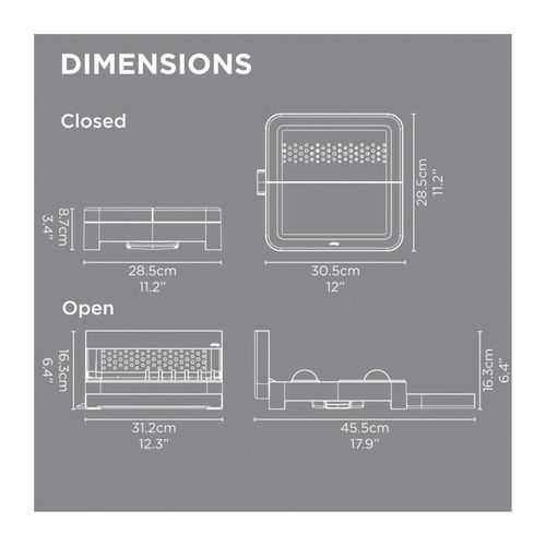 Egouttoir à Vaisselle Extensible Plastique - Ts10300100