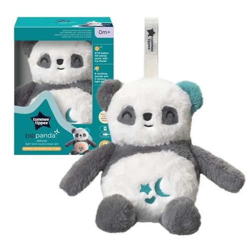 Peluche Veilleuse De Luxe Avec Crysensor, 6 Sons Apaisants, USB, Lavable En Machine,