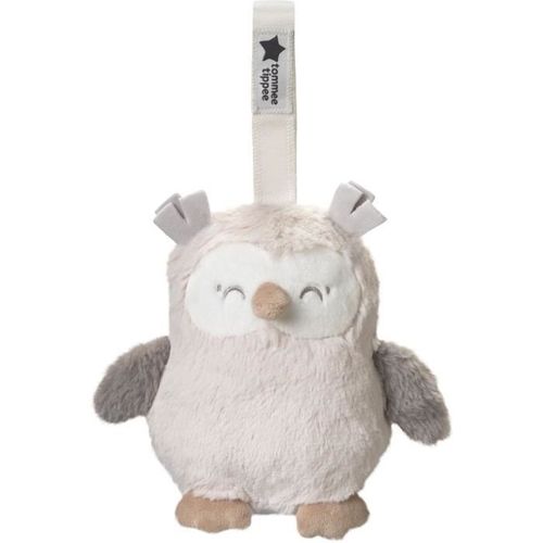 Mini Peluche - Ollie La Chouette - Aide Au Sommeil Nomade - 6 Sons - Rechargeable Par USB - Lavable