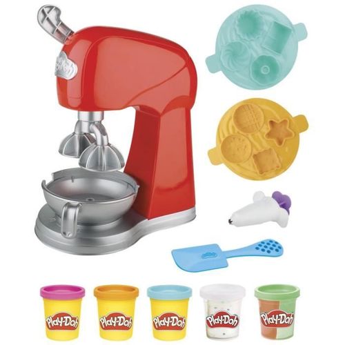 Play-doh Robot Pâtissier, Jouet De Pâte à Modeler Avec Accessoires De Cuisine Factices, Kitchen Cre