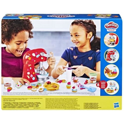 Play-doh Robot Pâtissier, Jouet De Pâte à Modeler Avec Accessoires De Cuisine Factices, Kitchen Cre