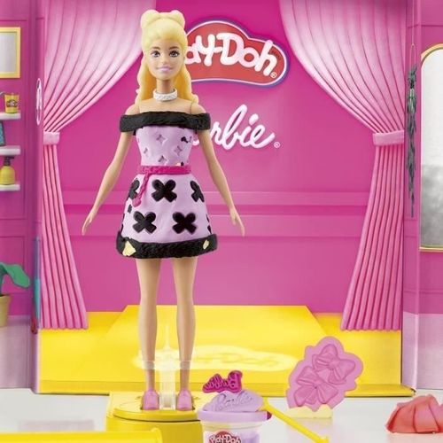 Play-doh Barbie Défilé De Mode, Coffret De Pâte à Modeler, Des 5 Ans