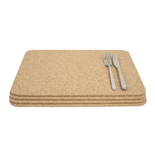 4 Sets De Table Liège 40 X 30 Cm Épaisseur 6mm