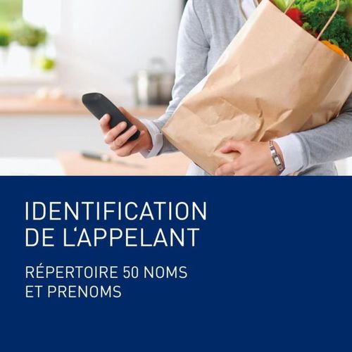 Téléphone Sans Fil Dect Noir - Kxtg1611frh