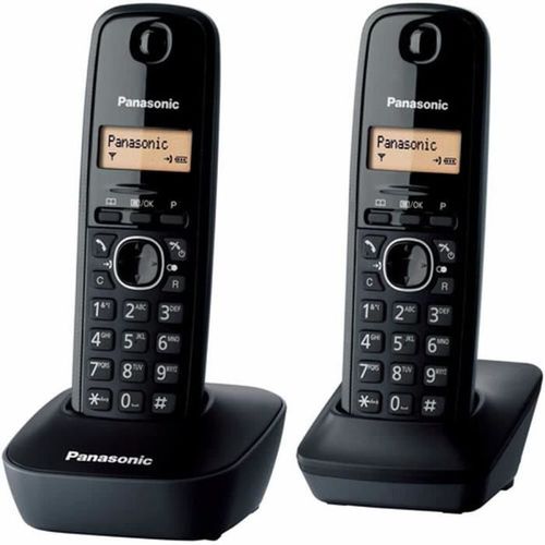Téléphone Sans Fil Duo Dect Noir - Kx-tg1612frh