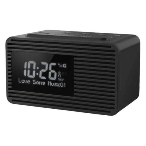 Radio Réveil - Rc-d8eg-k - Dab+ - Snooze - Noir