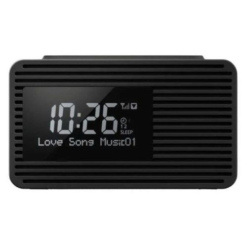 Radio Réveil - Rc-d8eg-k - Dab+ - Snooze - Noir