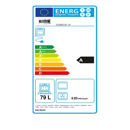 Piano de cuisson FALCON CDL110DFSL/C Mixte 110 gris