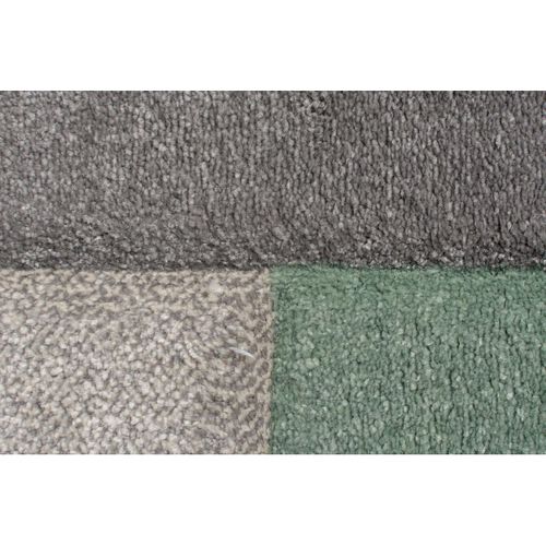 Tapis Cubisme Courtes Mèches Design Pour Salon Cosmos Menthe 120x170