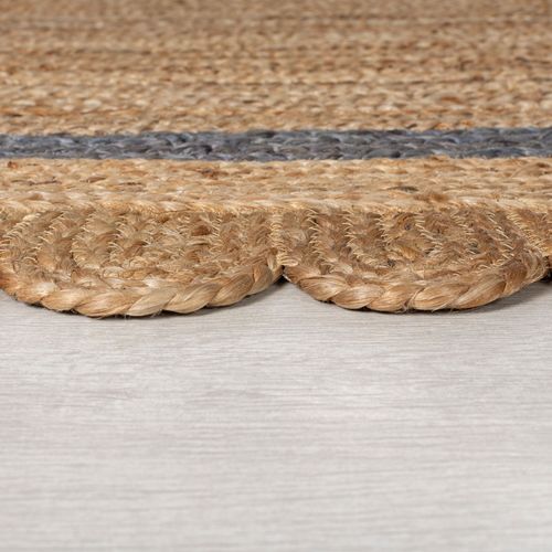 Tapis En Jute Ovale Grace - 120x170cm