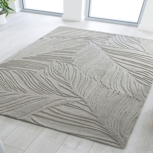 Tapis En Laine Feuillage - 200x290cm