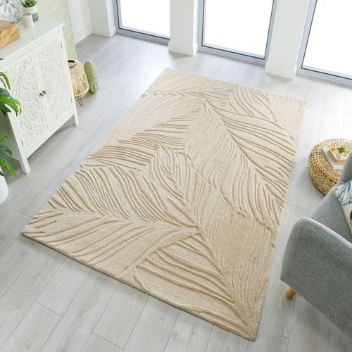 Tapis En Laine Feuillage - 200x290cm