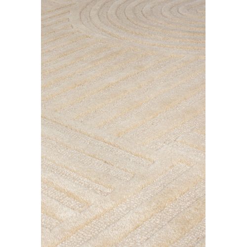 Tapis En Laine Rond Zen Garden - 160x160cm