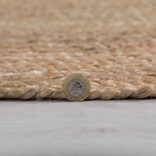 Tapis En Jute Rond Capri - 133x133cm