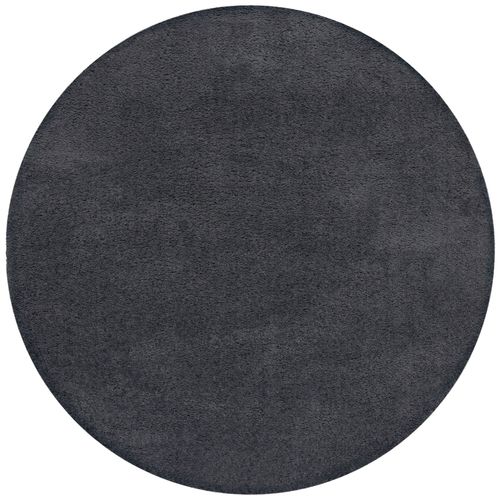 Tapis Lavable Rond Fluffy - 133x133cm