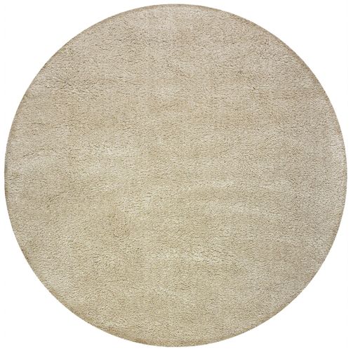 Tapis Lavable Rond Fluffy - 133x133cm