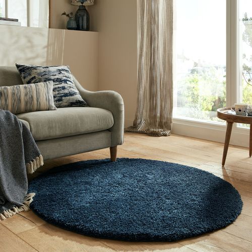 Tapis Rond Shaggy - 133x133cm