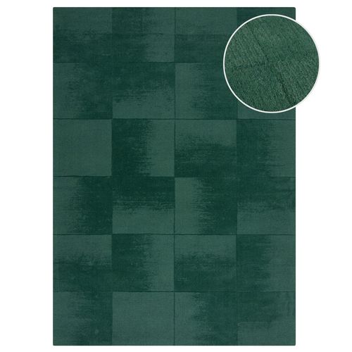 Tapis En Laine Grand Damier - 120x160cm