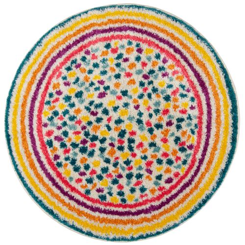 Tapis Rond Rainbow - 100x100cm